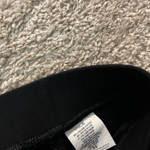 Vince Black Leggings High-Rise Leggings - Picture 6 of 6
